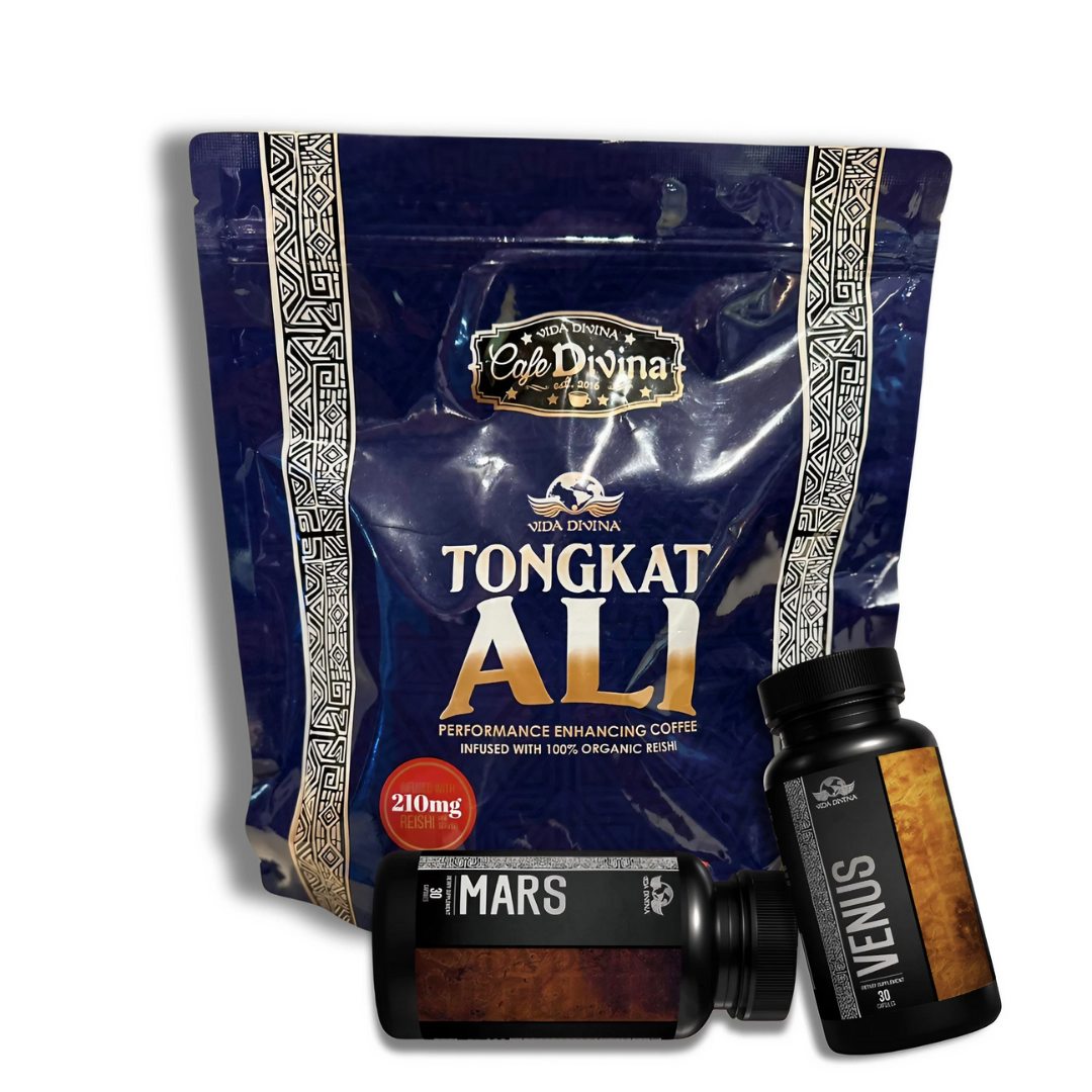 Apoyo Femenino y Masculino – Venus + Mars + Tongkat Ali + Bienestar Natural