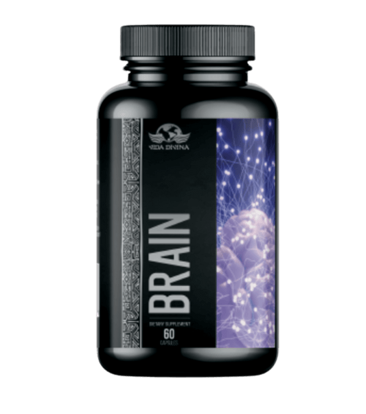 Brain Vida Divina – Suplemento Natural con Ginkgo Biloba (60 cápsulas)