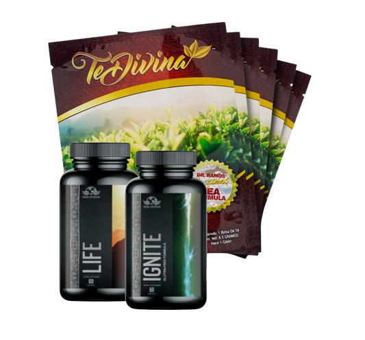 Paquete Vida Divina Detox y Energía Natural – TeDivina + Ignite + Life